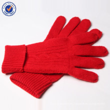 2015 New glove Design wool knitting glove YMST02